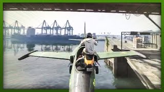 GTA 5 Stunts  INSANE Bike  Plane Stunt  Top 5 Stunts  GTA V Online Stunts [upl. by Demha]