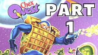 Chex Quest HD Gameplay from beginning with commentary [upl. by Ahsilahs]