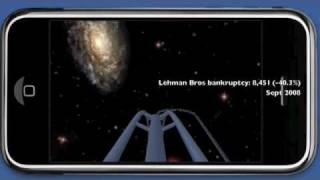 Experience the stock market crash on the iPhone [upl. by Enilatan945]