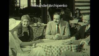 Chicago Worlds Fair 1933 Ukrainian Pavilion Alexander Archipenko Miss Ukraine HD [upl. by Ennelram]