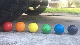 CRUSHING BATH BOMBS AND FLORAL FOAM  WET Vs DRY AND FROZEN  By CAR  SATISFYING ASMR [upl. by Ateiluj268]