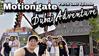 Motiongate Dubai Adventure Capitol Bullet Train amp Aerial Tour vlog part6 last Episode [upl. by Claude]