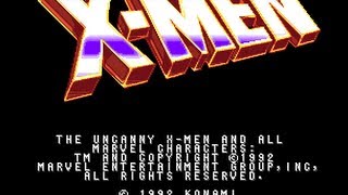 XMen  Arcade Game  Wolverine  Playthrough [upl. by Kaufmann]