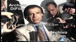 Carapintadas Intento de Asesinato a Carlos Menem Martin Balza y otros militares  DiFilm 1990 [upl. by Nosneb902]