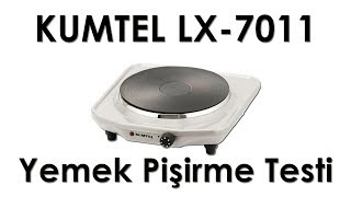 Kumtel LX7011 Elektrikli Ocak Hot plate İncelemesi [upl. by Ahteral]