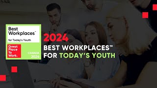 Best Workplaces™ for Todays Youth 2024 [upl. by Kutzenco]