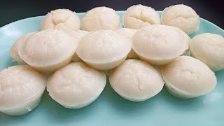 Homemade steamed rice cake [upl. by Winton]