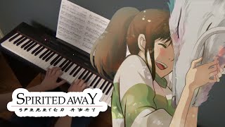 One Summers Day Redone  Spirited Away Piano Cover  Sheet Music amp Midi [upl. by Atteyek]