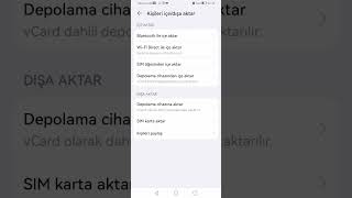 telefon numarasını rehberi içe dışa aktarma  gmailden telafona numara kopyalama nasıl yapılır [upl. by Llig869]