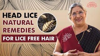 LiceFree Hair Naturally Head Lice Remedies  Healthy Scalp and Hair Tips  Dr Hansaji [upl. by Alidia]