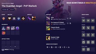 PvP SolarPrismatic Warlock Build [upl. by Fedak478]