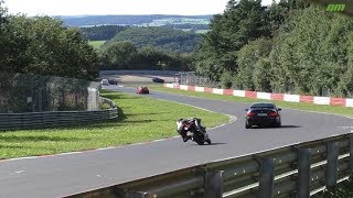 FAST MOTORBIKES NICE SCENES Nürburgring Nordschleife Touristenfahrten flybys FAST MOTORCYCLES BIKERS [upl. by Olumor]