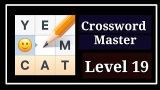 Crossword Master Word Puzzle Level 19 [upl. by Eita23]