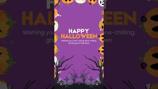 Blank Halloween Invitation background🎃💀 shorts short [upl. by Enaek287]