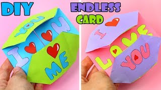 DIY ENDLESS GIFT CARD EASY TUTORIAL amp NEVER ENDING CARD [upl. by Dwain112]