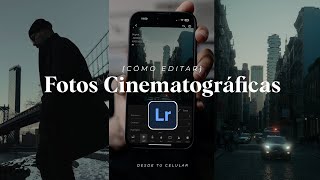 🎥EDITA TUS FOTOS COMO DE PELÍCULA desde el CELULAR📱📸  LIGHTROOM MOBILE  PRESET FREE [upl. by Senzer950]