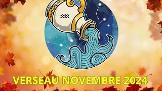 VERSEAU ♒NOVEMBRE2024 😍❤️ Du bonheur et satisfaction sentimentale ✨❤️❤️❤️🍀😍🙏 [upl. by Ierdna588]