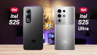 itel S25 vs itel S25 Ultra  Comparison [upl. by Blayze]