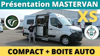 COMPACT  BOITE AUTO  Présentation fourgon FONT VENDÔME MasterVan XS 2023 Instant CampingCar [upl. by Mohorva254]