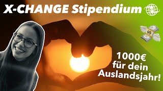 Wir vergeben 1000€ an Austauschschüler  Das XCHANGE Stipendium 2020 mit Helene [upl. by Meunier]