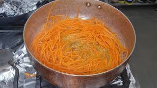 Carrots amp Sultanas Garnish for Qabuli Pulow Afghan Rice Dish [upl. by Mahtal984]