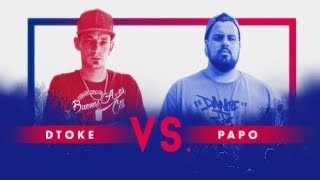 DTOKE vs PAPO  Red Bull LOLLAPALOOZA Exhibicion Argentina 2019 [upl. by Kimmel58]