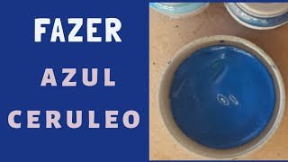 Como fazer a cor Azul Ceruleo [upl. by Ierdna960]