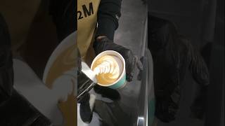 Latte Art Swan 🦢 Subscribe for more [upl. by Ravid]