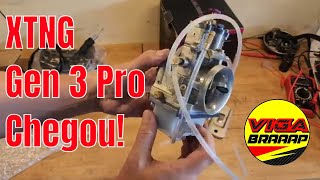 Carburador XTNG Gen 3 PRO Chegou  Unboxing [upl. by Iderf]