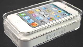 Apple iPod Touch 4G White Unboxing amp Setup [upl. by Kimon]