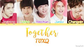 TVXQ 동방신기  Together Colour Coded Lyrics KanRomEng [upl. by Anella]