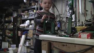 Reloading the 450 Bushmaster so easy a three year old can do it [upl. by Can221]