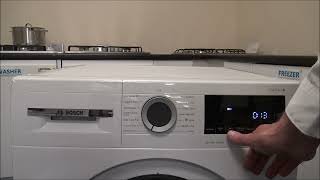 Bosch WGG254ZOGB 10Kg 1400 Spin Washing Machine [upl. by Nattie]