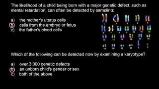 How many genetic disorders can be detected with karyotyping [upl. by Anujra]