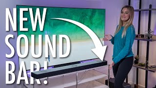 New LG Soundbar S95QR and LG TV for Podcast Room Upgrade [upl. by Ayotan]