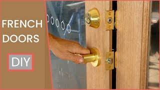 How To Install Timber French Doors  Complete DIY Guide [upl. by Derna432]