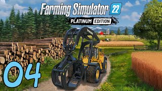 FARMING SIMULATOR 22 PLATINUM 04  Reboisement 🌲 et Ancienne Scierie 🪓 [upl. by Namrak]