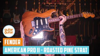 Fender American Professional II Roasted Pine Strat  FIRST LOOK [upl. by Jac]