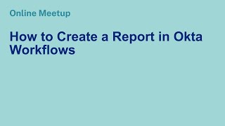 How to Create a Report  Workflows Tutorial [upl. by Karole]