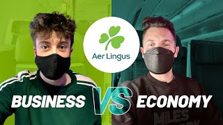 DOES IRELAND HAVE THE BEST SHORTHAUL BUSINESS CLASS SEAT IN THE WORLD  Aer Lingus Cabin Comparison [upl. by Adnohsak371]