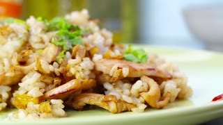 SUPER EASY CHICKEN FRIED RICE RECIPE [upl. by Marijo85]