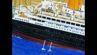 model Titanic sinking [upl. by Anallise]