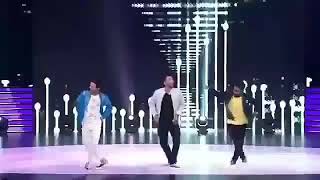 Punit pathakDharmes and Raghav Juyal dance on High rated gabru song on promotion of Nawabzade in [upl. by Nek]