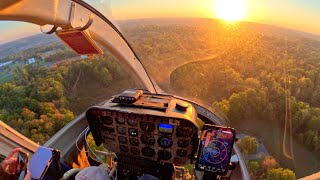 4K POV Bell 206 JetRanger  Power Line Inspection [upl. by Chaudoin]