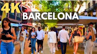 La Rambla de L Hospitalet de Llobregat Barcelona Spain 4K barcelona barcelonalovers city [upl. by Nnoryt]