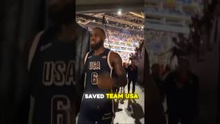 LeBron James is CARRYING Team USA Basketball shorts [upl. by Thom860]