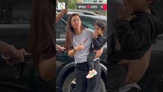 GAUAHAR KHAN WITH KID AT PLAY SCHOOL BANDRA  Gauhar Khan  Bollywood [upl. by Crosse]