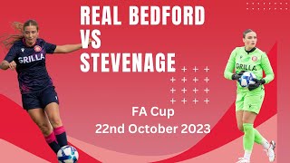 FA CUP HIGHLIGHTS Real Bedford v Stevenage [upl. by Armbruster]