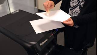 Fellowes® AutoMax™ Auto Feed Shredder  Manual Video [upl. by Dierolf]