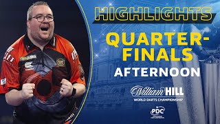 BRAVO BUNTING 🎣 QuarterFinals Afternoon Highlights  2020 21 William Hill World Darts Championship [upl. by Granniah]